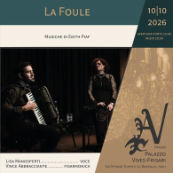 LA FOULE, Artevives aps | Stagione Concertistica Settembre - Dicembre 2026