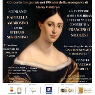 CONCERTO INAUGURALE NEI 190 ANNI DELLA SCOMPARSA DI MARIA MALIBRAN