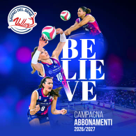 SAVINO DEL BENE VOLLEY | ABBONAMENTO 26/27 ALL INCLUSIVE