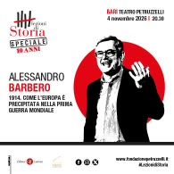 ALESSANDRO BARBERO - 1914. COME L’EUROPA È PRECIPITATA NELLA PRIMA GUERRA MONDIALE, Speciale "Lezioni di Storia"