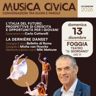 LA DERNIERE DANCE?, Musica Civica 2026 - XVII Ed.