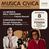 CONVERSATIONS. GONZALO RUBALCABA & HAMILTON DE HOLANDA DUO - COLLAB, Musica Civica 2026 - XVII Ed.