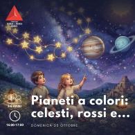 PIANETI A COLORI: CELESTI, ROSSI E...
