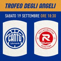 TROFEO DEGLI ANGELI - ACQUA S.BERNARDO CANTÙ VS UNA HOTELS REGGIO EMILIA