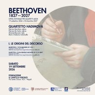 LUDWIG VAN BEETHOVEN 1770 - 1827: LE ORIGINI DEL DISCORSO