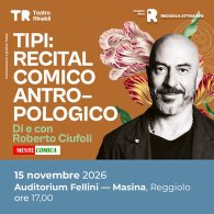 TIPI: RECITAL COMICO-ANTROPOLOGICO