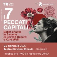 I sette peccati capitali al Teatro Rinaldi di Reggio Emilia