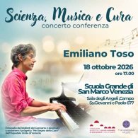 EMILIANO TOSO - SCIENZA, MUSICA E CURA
