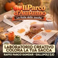 LABORATORIO CREATIVO COLORA LA TUA SACCA