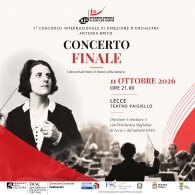 CONCERTO FINALE - 1^ CONCORSO INTERNAZIONALE DI DIREZIONE D'ORCHESTRA "ANTONIA BRICO"