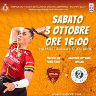 FERRARO SMI ROMA VOLLEY VS AKADEMIA SANT'ANNA MESSINA