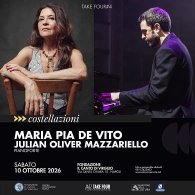 COSTELLAZIONI - MARIA PIA DE VITO E JULIAN OLIVER MAZZARIELLO