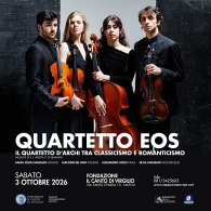 QUARTETTO EOS - IL QUARTETTO D'ARCHI TRA CLASSICISMO E ROMANTICISMO