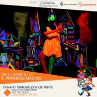 Il pifferaio magico, spettacolo del Teatro dei Colori