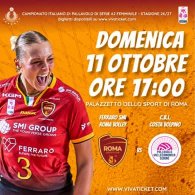 FERRARO SMI ROMA VOLLEY VS CBL COSTA VOLPINO