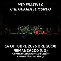 Mio fratello che guardi il mondo, concerto narrativo di Magnifico Perdente
