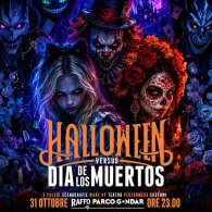 HALLOWEEN VS DIA DE LOS MUERTOS