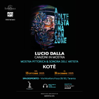 Lucio Dalla in mostra a Taranto: musica e arte allo Spazioporto